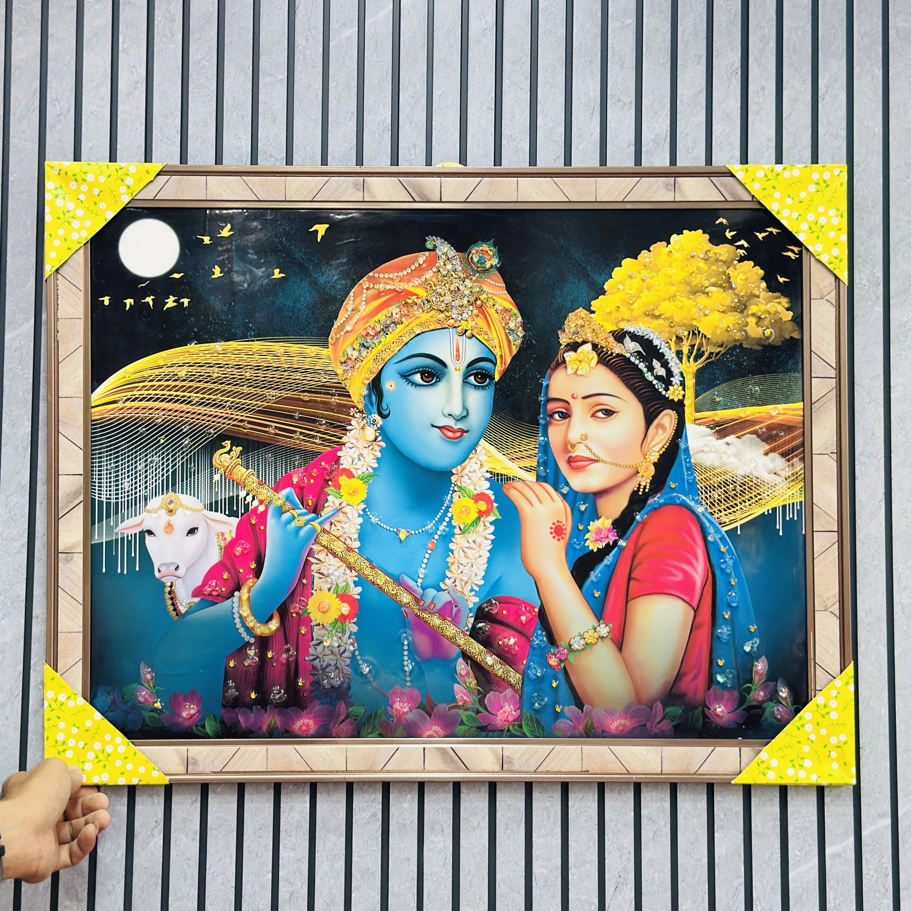 શ્રી રાધા કૃષ્ણા (SKU- V2O4Z3)