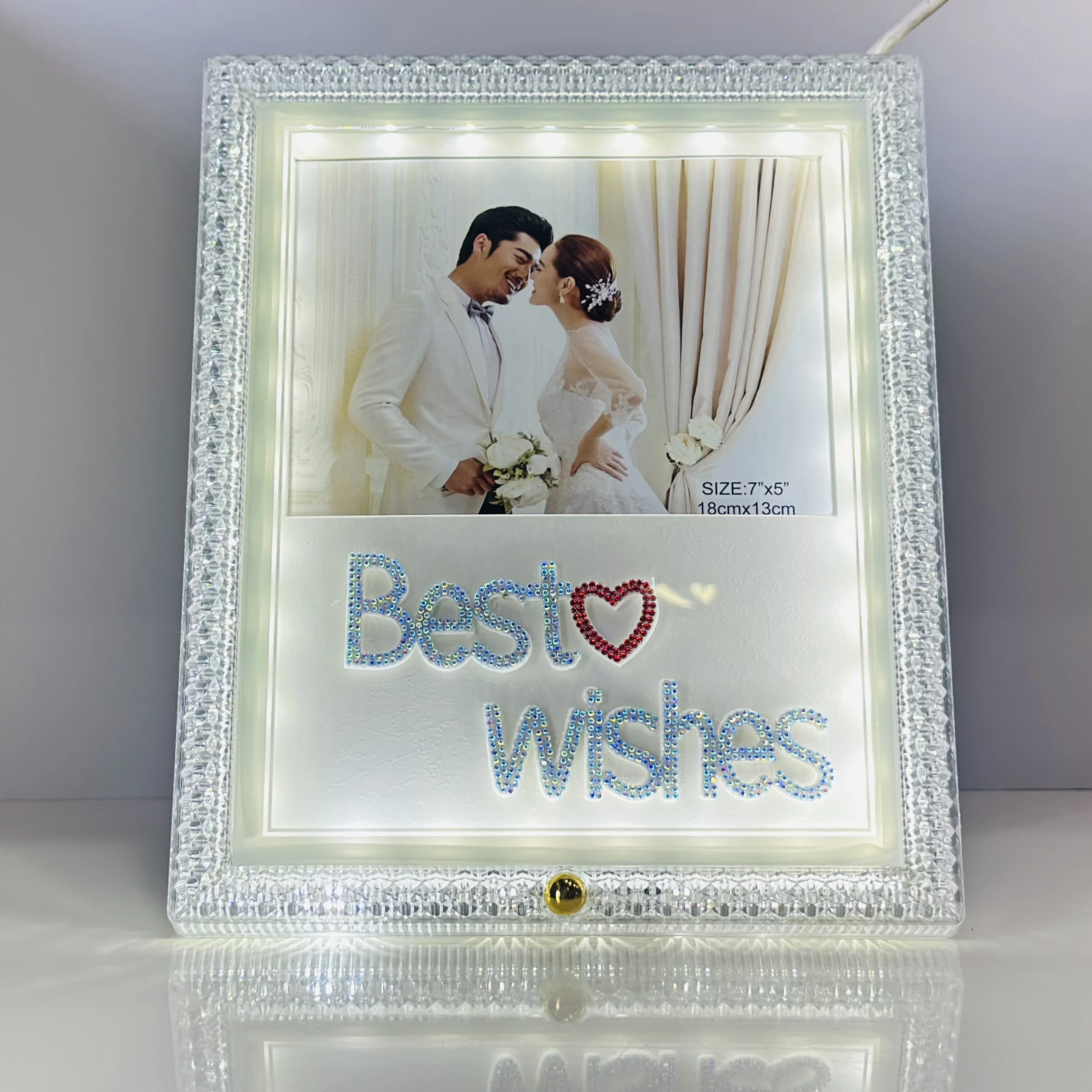 Best Wishes LED Digital Picture Frame(SKU-Q7V47D)